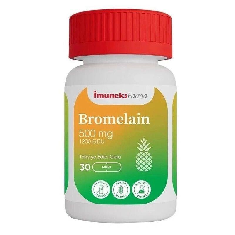 Imuneks Farma Bromelain 500 mg 30 Tablet - 1