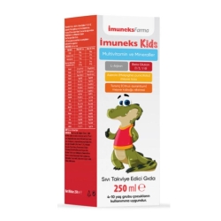 İmuneks Kids Multivitamin ve Mineraller İçeren Şurup 250 Ml - 1