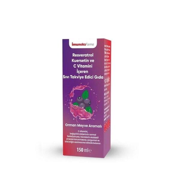 Imuneks Resveratrol Şurup 150 ml - 1