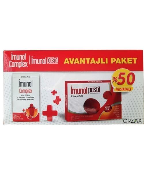 İmunol Complex 30 Kapsül + İmunol Pastil 12 Yumuşak Pastil - 1