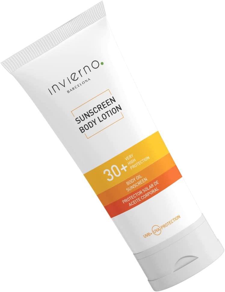 Invierno Barcelona LLC.30 SPF Body Güneş Losyonu 200 ml - 1