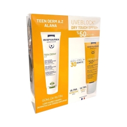 Isis Pharma Teen Derm AZ ve Uveblock Dry Touch SPF50 Set - 1