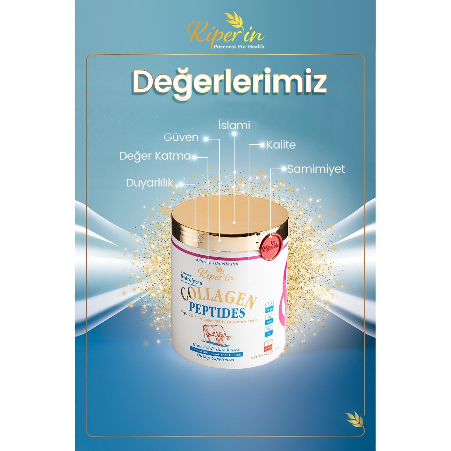 Kiperin Collagen Peptides 50 Günlük 500 gr - 5