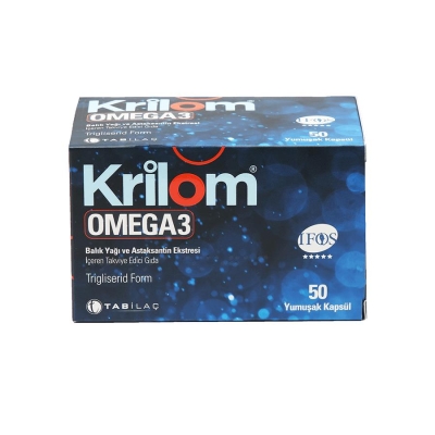 Krilom Omega3 50 Yumuşak Kapsül - 1