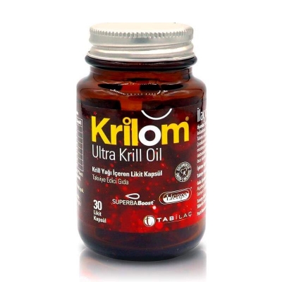 Krilom Ultra Krill Oil 30 Likit Kapsül - 1