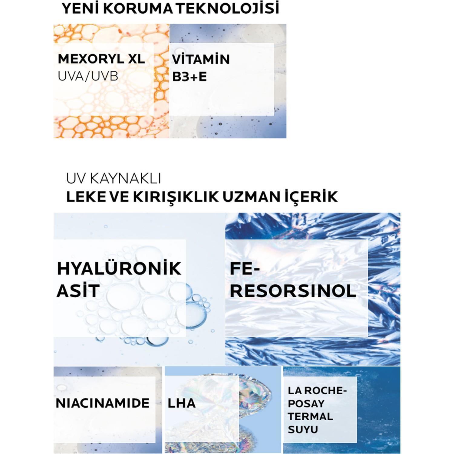 La Roche-Posay Anthelios Age Correct CC Renkli 50 Faktör Güneş Kremi 50 ml - 3