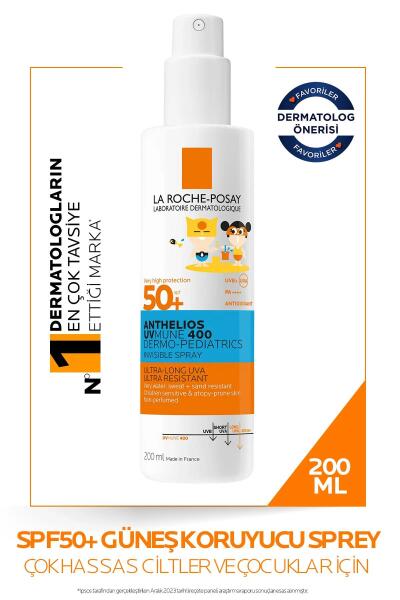 La Roche Posay Anthelios Dermo Pediatrics Invisible Sprey SPF50+ 200 ML - 1