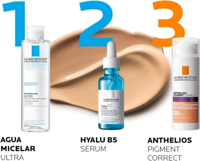 La Roche Posay Anthelios Pigment Correct Renkli Güneş Koruyucu SPF50+ 50ml Medium - 3