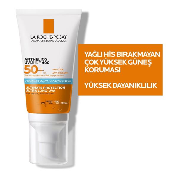 La Roche-Posay Anthelios Uvmune 400 50 Faktör Güneş Kremi 50 ml - 2