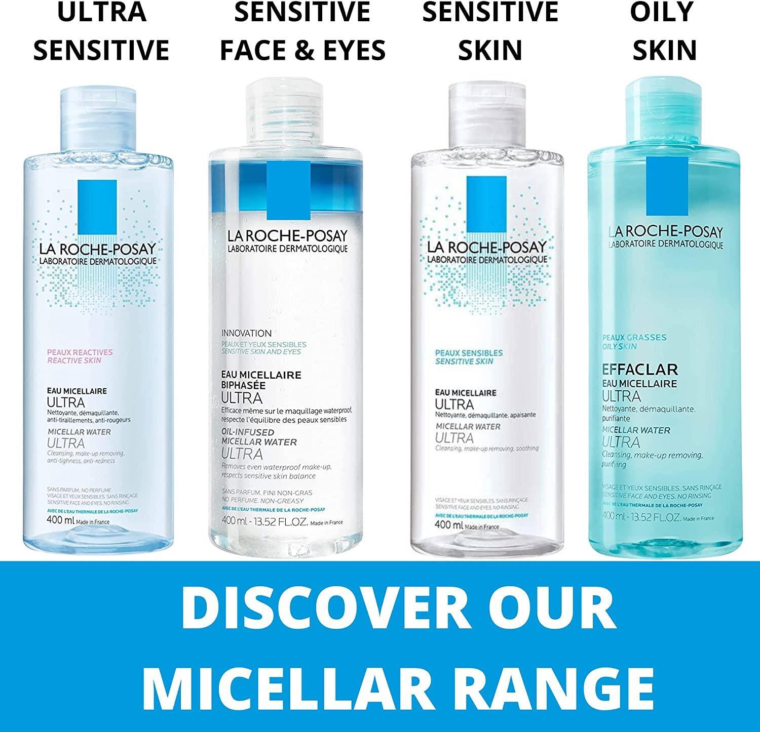 La Roche-Posay Eau Micellar Ultra Reactive 400 ml Reaktif Ciltle Misel Su - 4