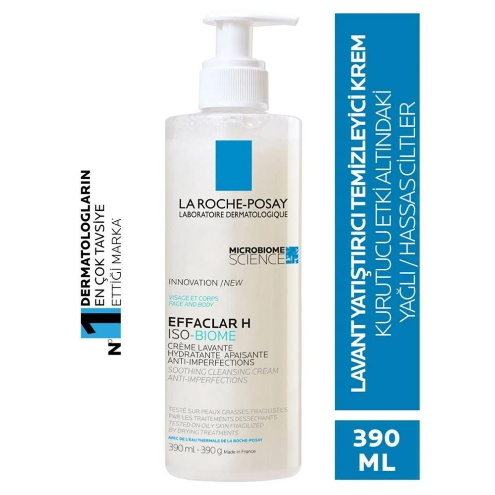 La Roche Posay Effaclar H Isobiome Lavant Temizleyici Krem 390 ml - 2