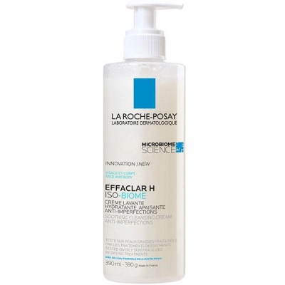 La Roche Posay Effaclar H Isobiome Lavant Temizleyici Krem 390 ml - 1