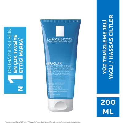 La Roche Posay Effaclar Jel 200 ml Yüz Temizleme Jeli - 1