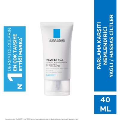 La Roche Posay Effaclar Mat Parlama Karşıtı Nemlendirici 40 ml - 1