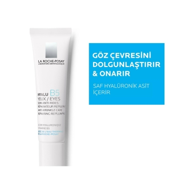 La Roche Posay Hyalu B5 Kırışıklık Karşıtı Aydınlatıcı Göz Kremi 15 ml - 3