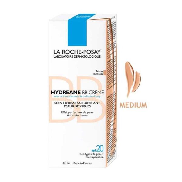 La Roche Posay Hydreane BB Spf 20 Krem 40 ml (Medium/Orta Ton) - 1