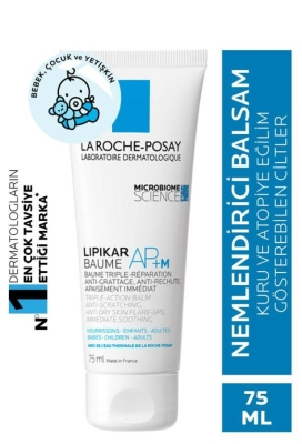 La Roche Posay Lipikar Baume AP+ M Yatıştırıcı Balm 75 ml - 1