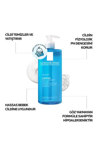 La Roche Posay Lipikar Temizleme Jeli 750 ml - 3