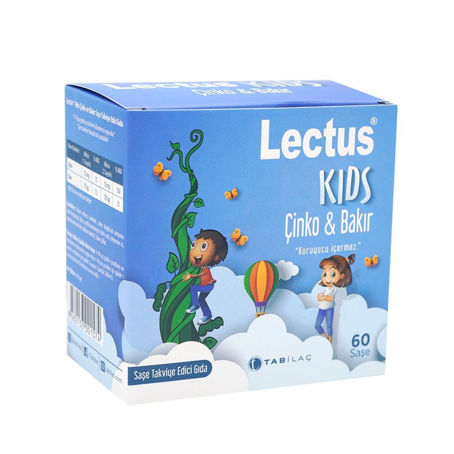 Lectus Kids Çinko Bakır 60 Saşe - 1