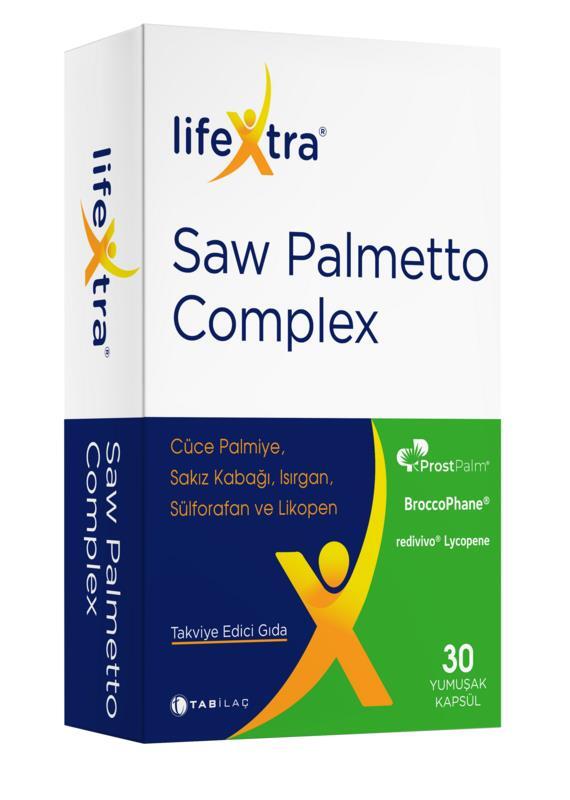 LifeXtra Saw Palmetto Complex 30 Kapsül - 1