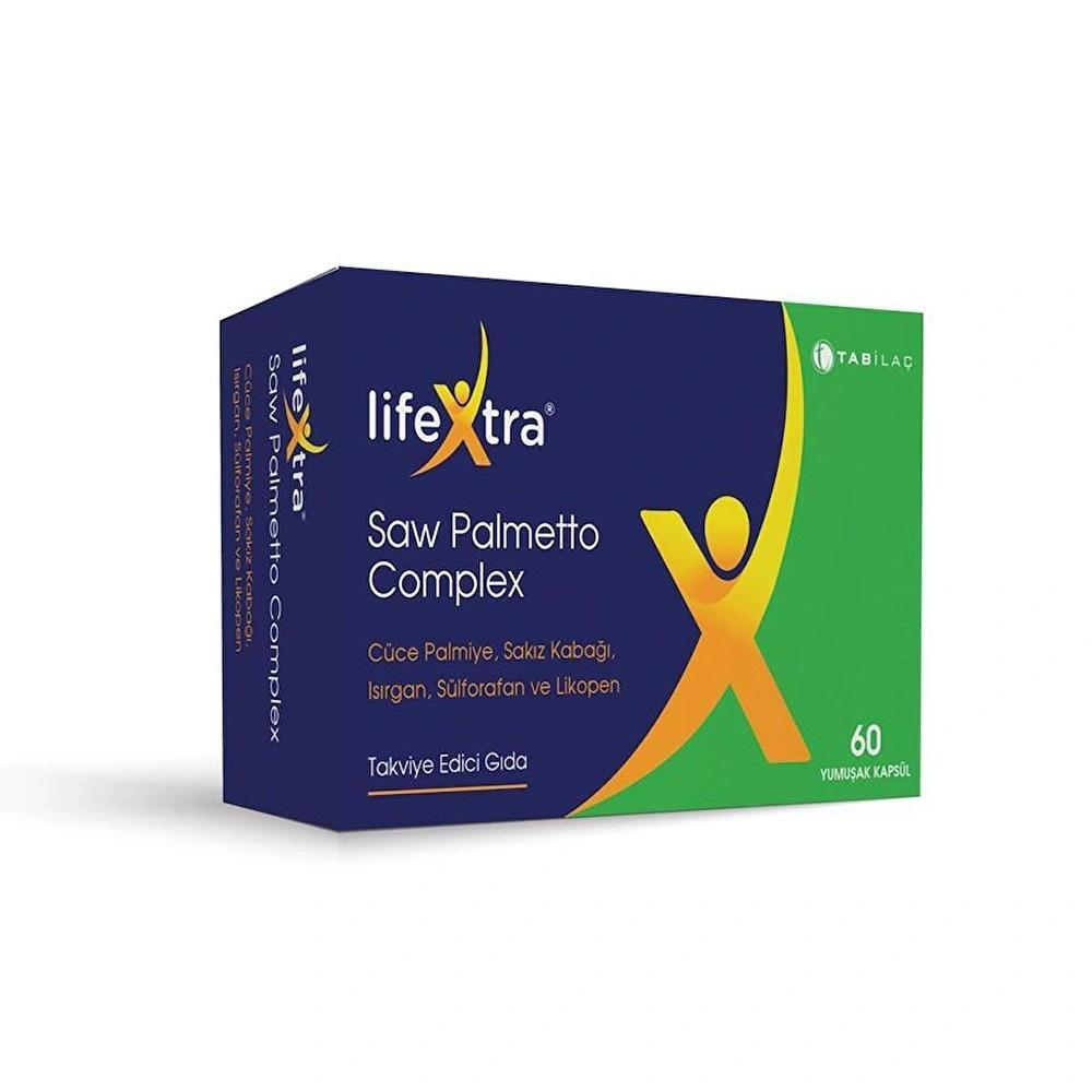 Lifextra Saw Palmetto Complex 60 Yumuşak Kapsül - 1