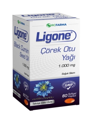 Ligone Çörek Otu Yağı 60 Kapsül - 1