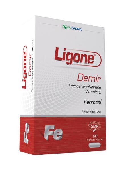 Ligone Demir 60 Bitkisel Kapsül - 1