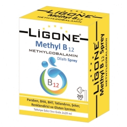 Ligone Methyl B12 Methylcobalamin Dilaltı Sprey 2 x 20 ml - 1