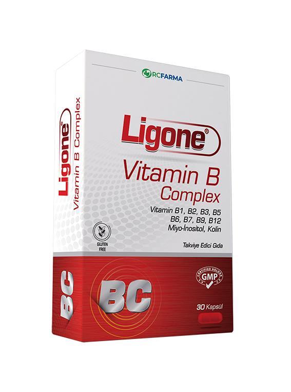 Ligone Vitamin B Complex 30 Kapsül - 1