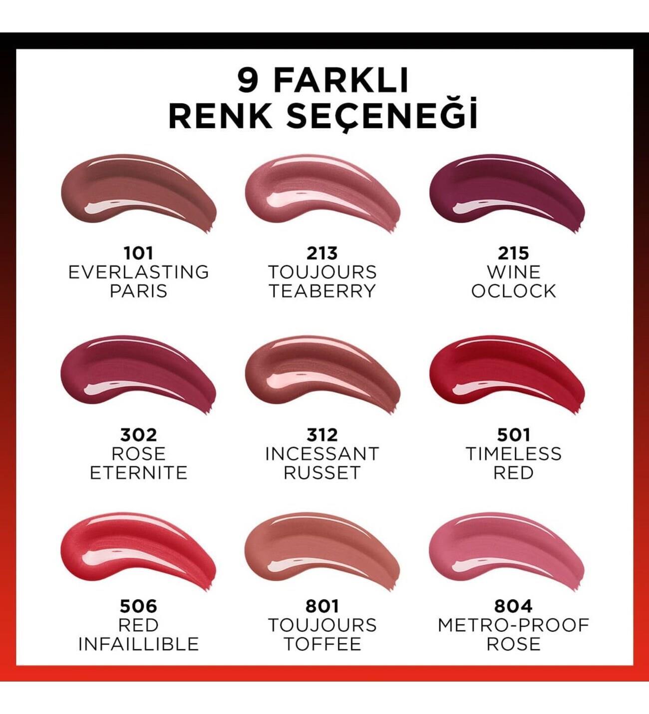 Loreal Paris Infaillible 2-step 24 Saat Kalıcı Likit Ruj & Balm - 215 Wine O Clock - 4