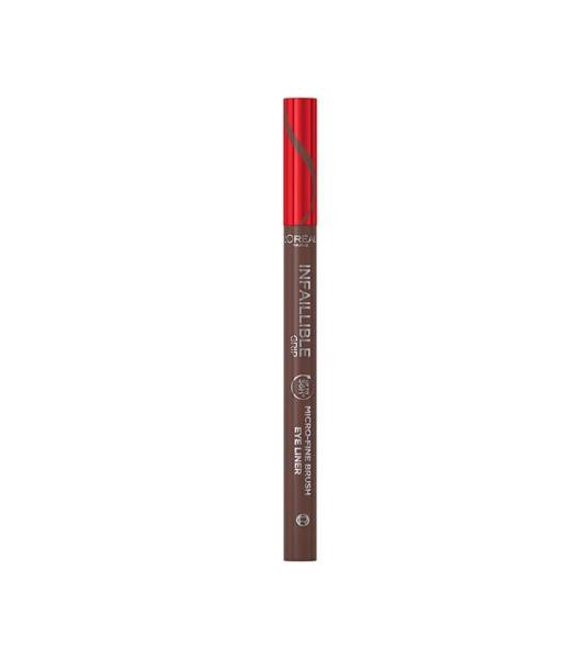 Loreal Paris Infaillible Micro-Fine Brush Eyeliner 02 Smokey Earth - 1