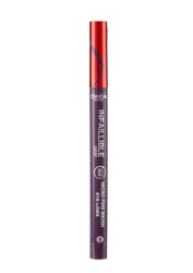 Loreal Paris Infaillible Micro-Fine Brush Eyeliner 04 Dew Berry - 1