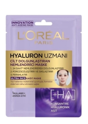 Loreal Paris Revitalift Filler Hyaluronic Asit Kağıt Maske - 1