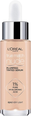 Loreal Paris True Match Nude Plumping Tinted Serum 0.5-2 Very Light - 1