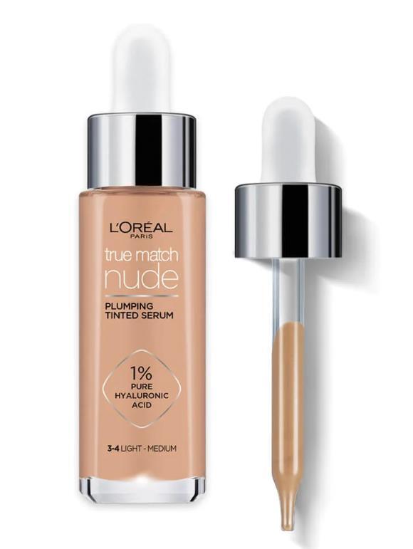 Loreal Paris True Match Nude Plumping Tinted Serum 3-4 Light Medium - 1