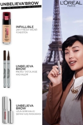 Loreal Paris Unbelieva Brow Longwear Topcoat Transparan Kaş Maskarası - 5