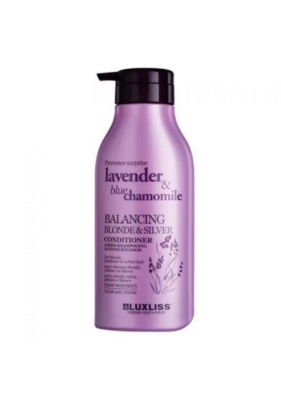 Luxliss Lavander Blue Chamomile Balancing Blonde Silver Conditioner 500 ml - 2