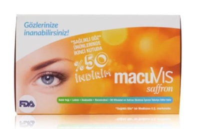 Macuvis Saffron 30 Kapsül 2'li Paket - 1