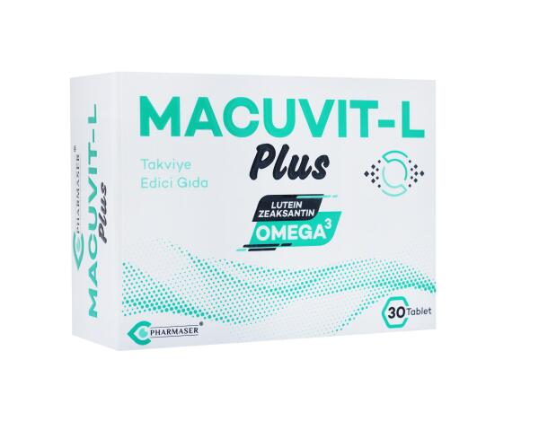 Macuvit - L Plus Takviye Edici Gıda 30 Tablet - 1