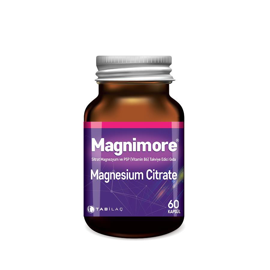 Magnimore Magnesium Citrate 60 Kapsül - 1