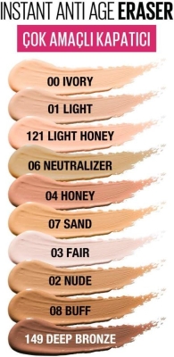 Maybelline Eraser Concealer 00 Ivory - 2