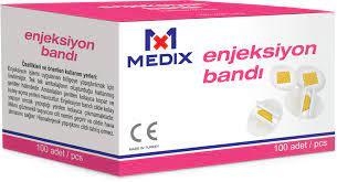 Medıx Enjeksıyon Bandı 100 lu - 1