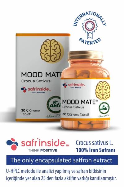 Mood Mate Safran Ekstresi İçeren 30 Çiğneme Tablet - 4