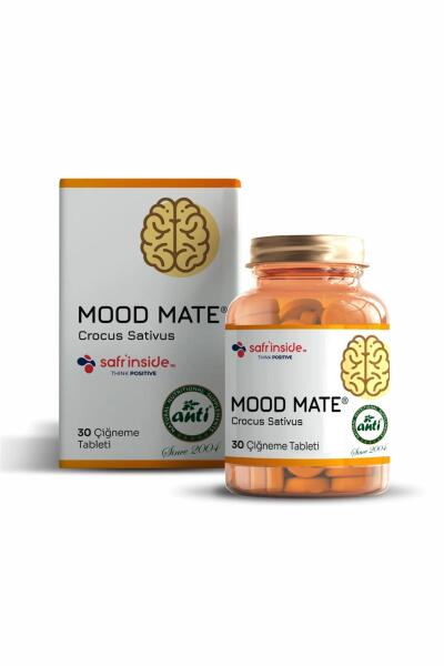 Mood Mate Safran Ekstresi İçeren 30 Çiğneme Tablet - 1