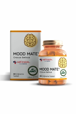 Mood Mate Safran Ekstresi İçeren 30 Çiğneme Tablet - 1