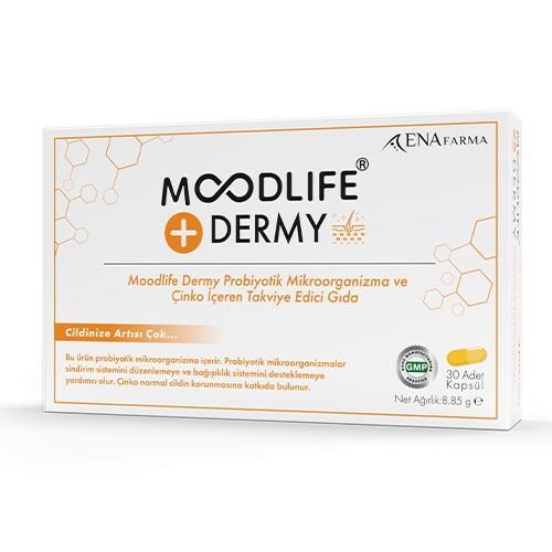 Moodlife Dermy Probyotik Mikroorganizma 30 Kapsül - 1