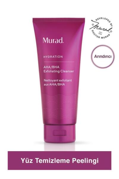 Murad Aha/Bha Exfoliating Cleanser 200 ml Soyucu Etkili Yüz Peelingi - 1