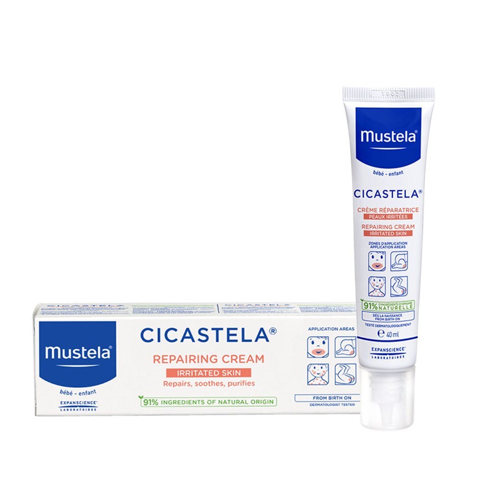 Mustela Cicastela 40 ml Onarıcı Bebek Bakım Kremi - 1