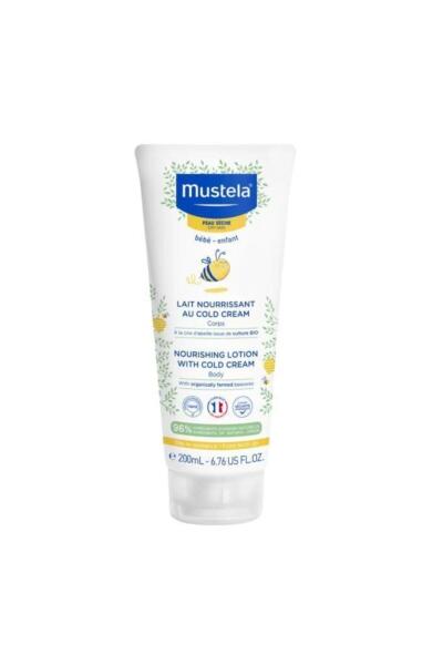 Mustela Cold Krem İçeren Besleyici Vücut Losyonu 200 ml - 1