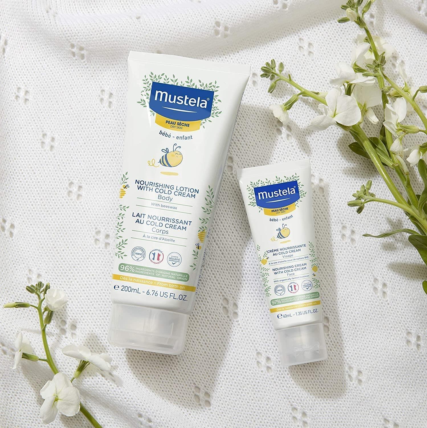 Mustela Cold Krem İçeren Besleyici Vücut Losyonu 200 ml - 3